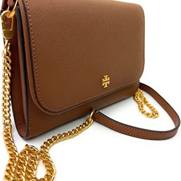$328  Authentic New Tory Burch Emerson Chain Wallet Crossbody Shoulder Bag - Picture 3 of 7